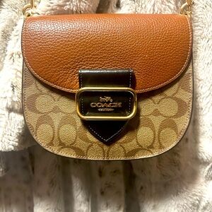 Authentic Coach Saddlebag Style Crossbody